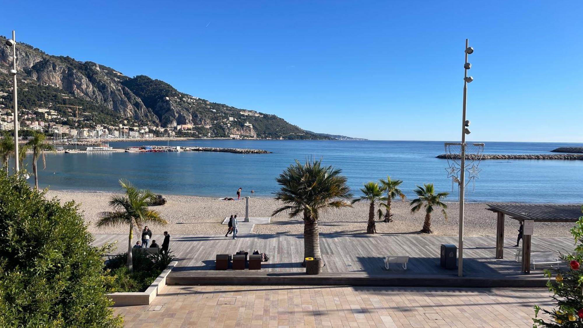 Studio Rue Pietonne Proche Plage Ментона Екстериор снимка